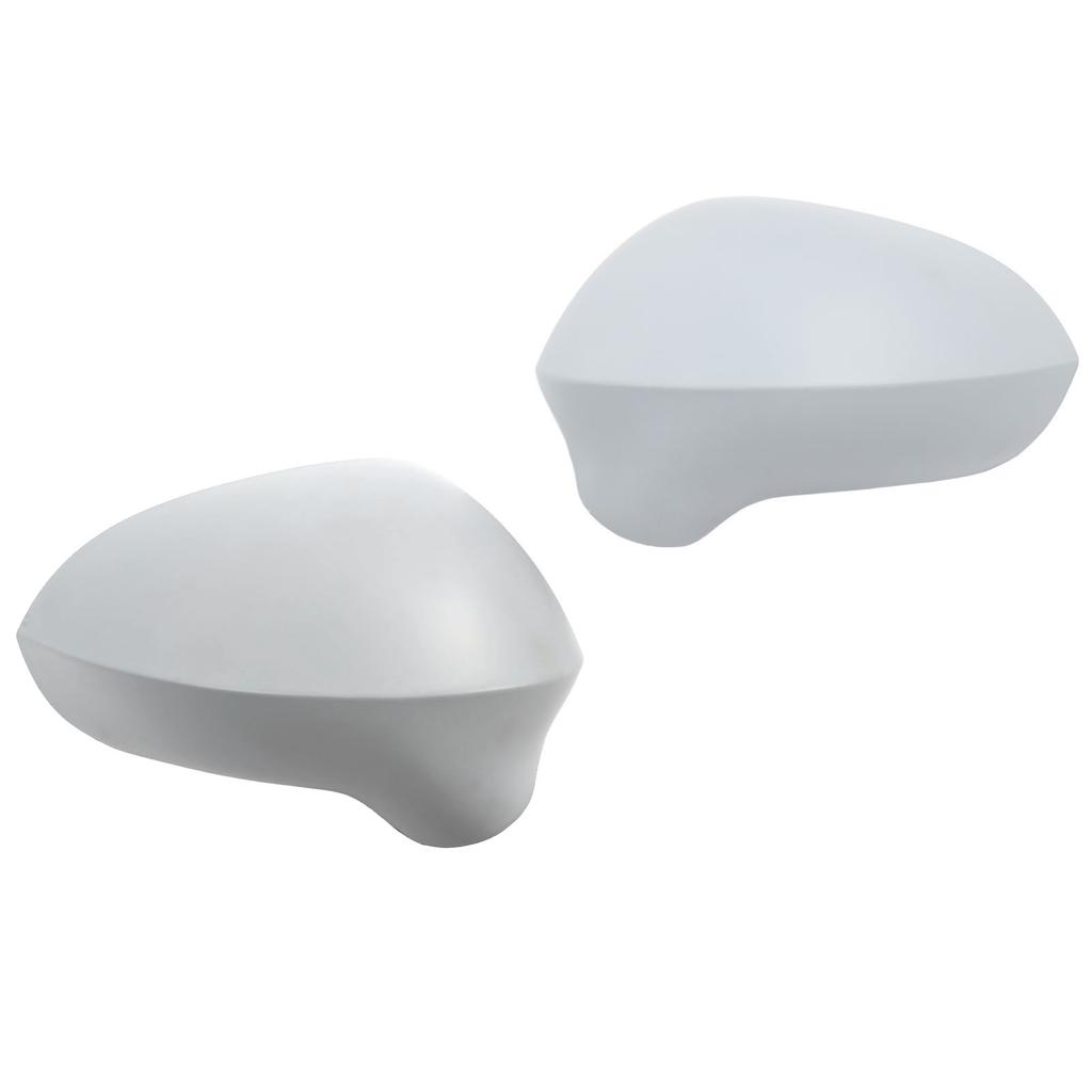 Primed Door Wing Mirror Cap Covers 1P0857537 For Leon MK2 1P Facelift Ibiza MK4 6J 6P 2008 To 2017