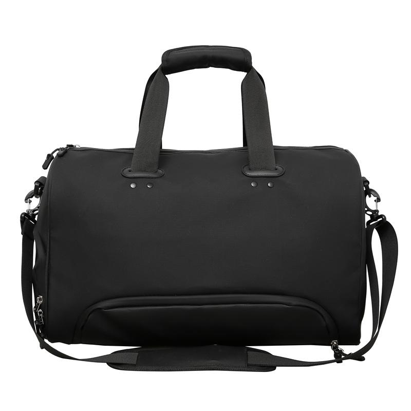 

Men and Women s Simple Sports Wet and Dry Fitness Bag Outdoor Travel Large Capacity Shoe Storage Handbag Bag чёрный