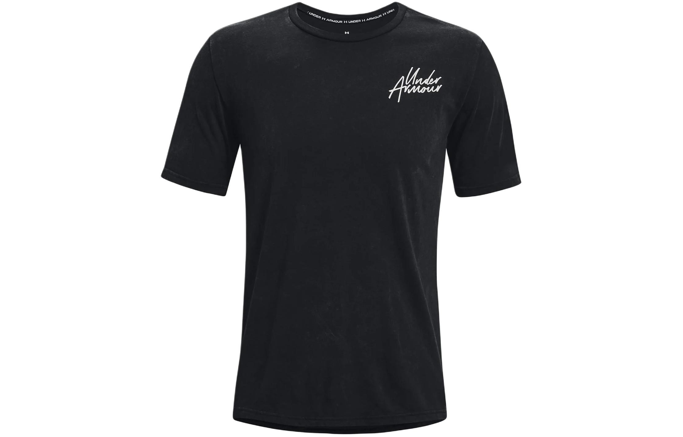 Under Armour Set in Sleeve T Shirt Men s Black 1373871-001 S