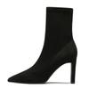 Sexy Sock Boots Suede Stretch Boots High Heels Boots  for Women Fashion Shoes 2025 Spring Autumn Ankle Boots Female 5145