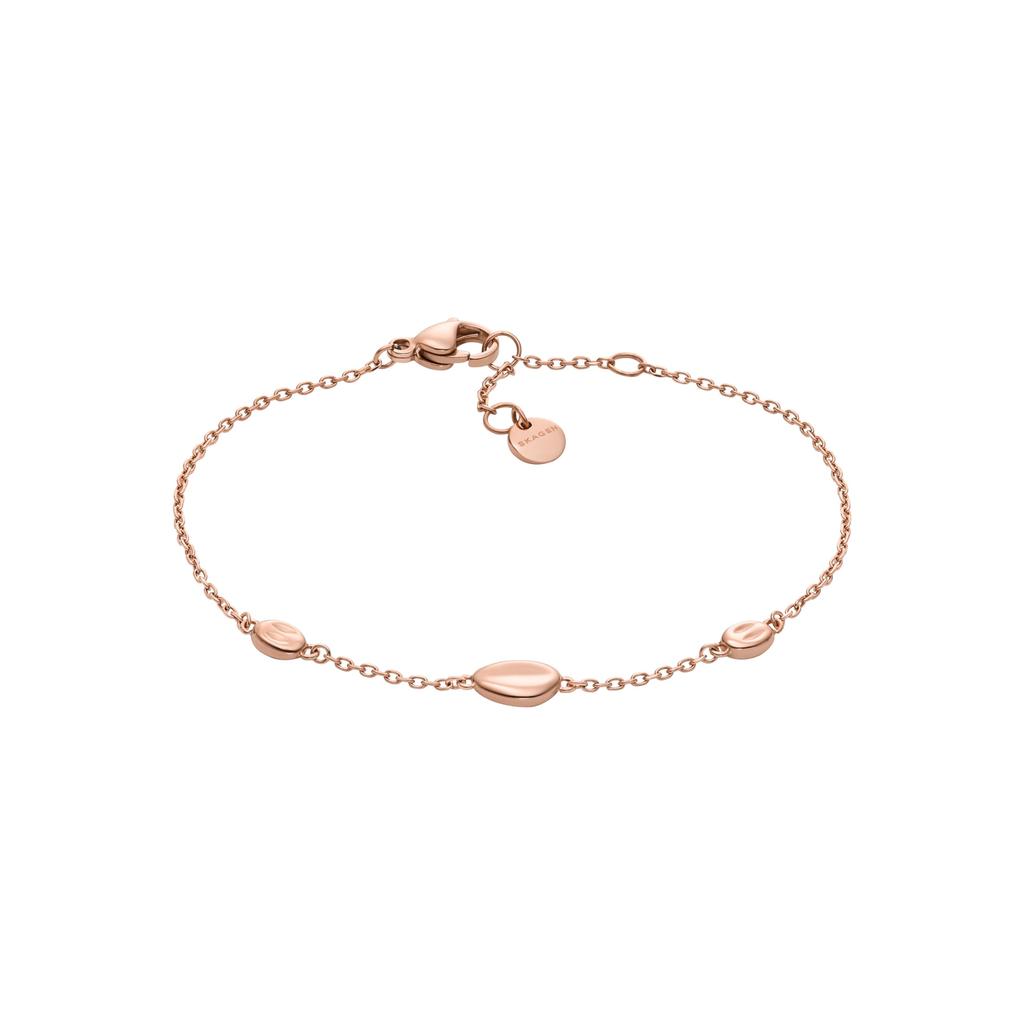 Skagen Women's ANJA PEBBLE Rose Gold-Tone Stainless Steel Bracelet, SKJ1848791