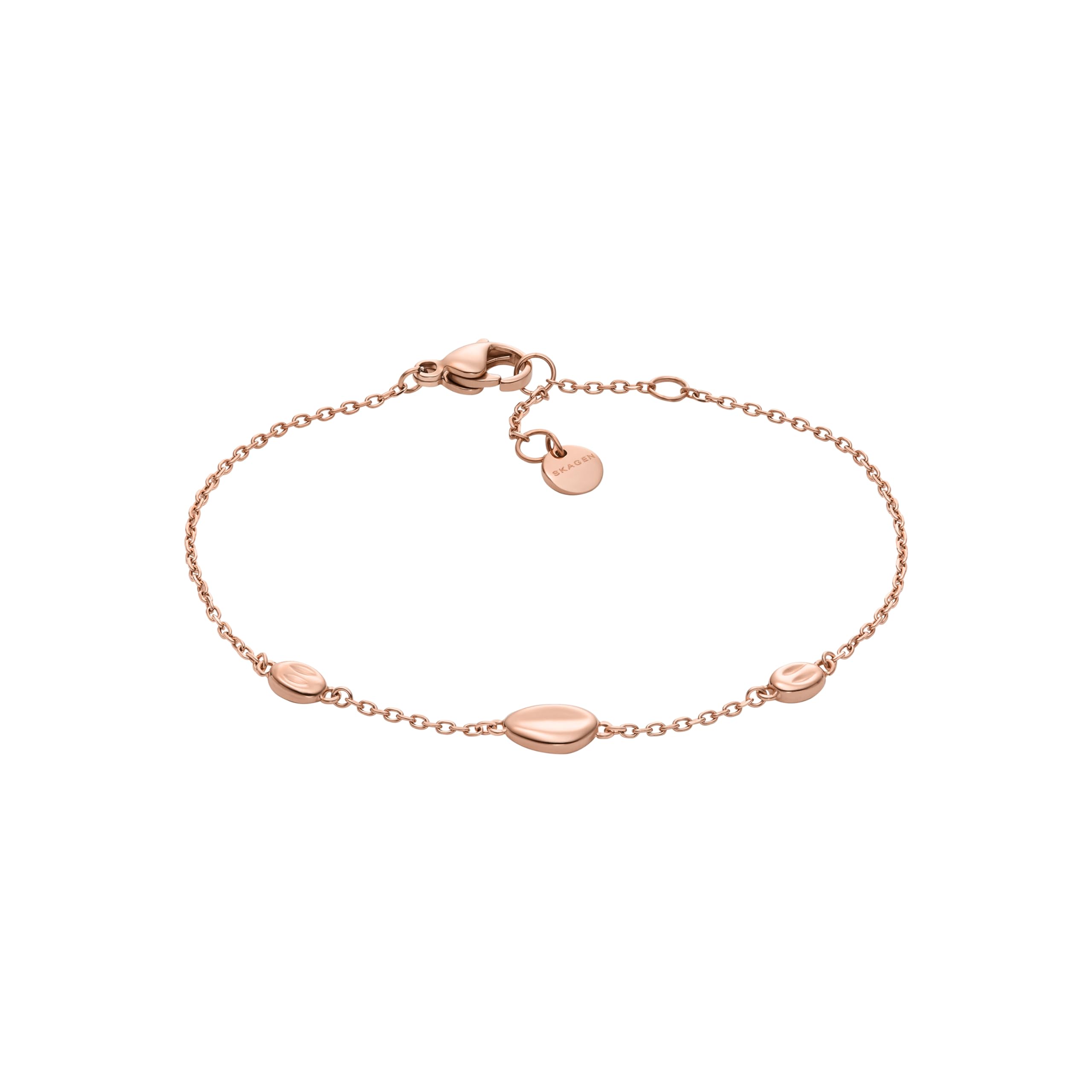

Skagen Women s ANJA PEBBLE Rose Gold-Tone Stainless Steel Bracelet, SKJ1848791