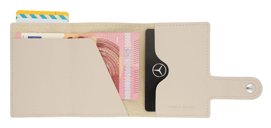Genuine Mini Macchiato Beige [Mercedes-Benz Collection] Wallet,