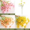 Artificial Chamomile Daisy Silk Flowers For Wedding Decor Photography Props