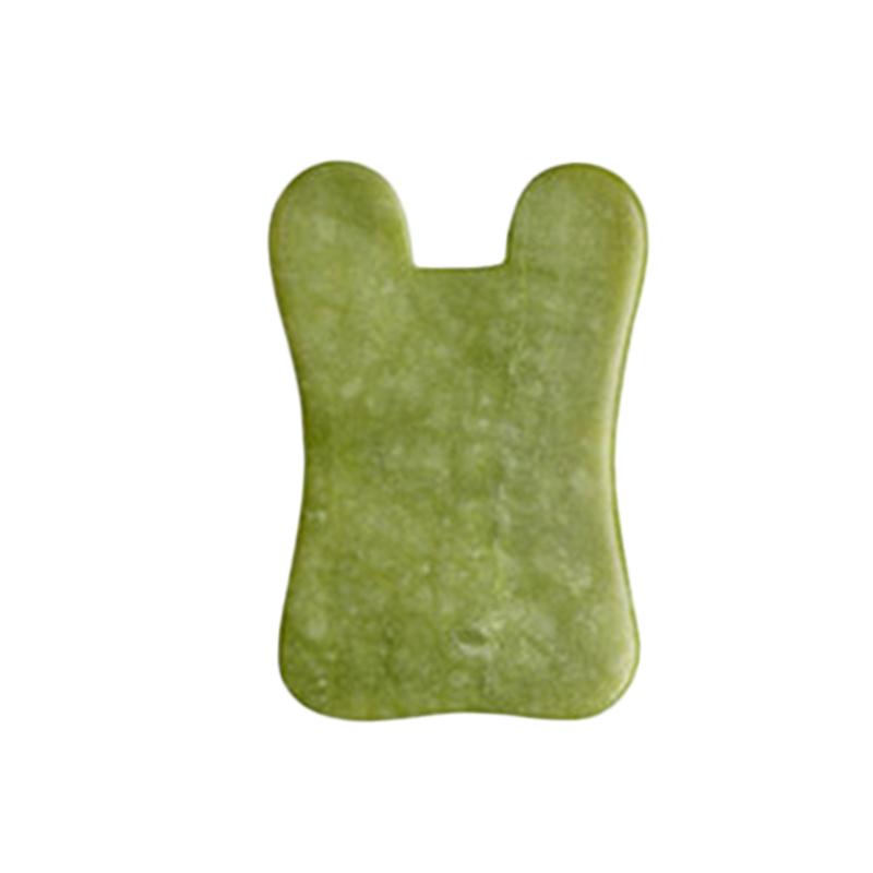 Natural Green Jade Gua Sha Board For Face Scraping Stone Plate Scrapers Facial Lift Body Back Massage Skin Care Tools