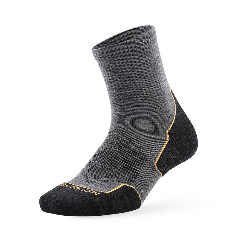 

Носки для бега на марафон ZEALWOOD, мужские и женские носки для активного отдыха из шерсти мериноса, компрессионные, дышащие, с амортизацией, для велоспорта, 1/3 пары XL