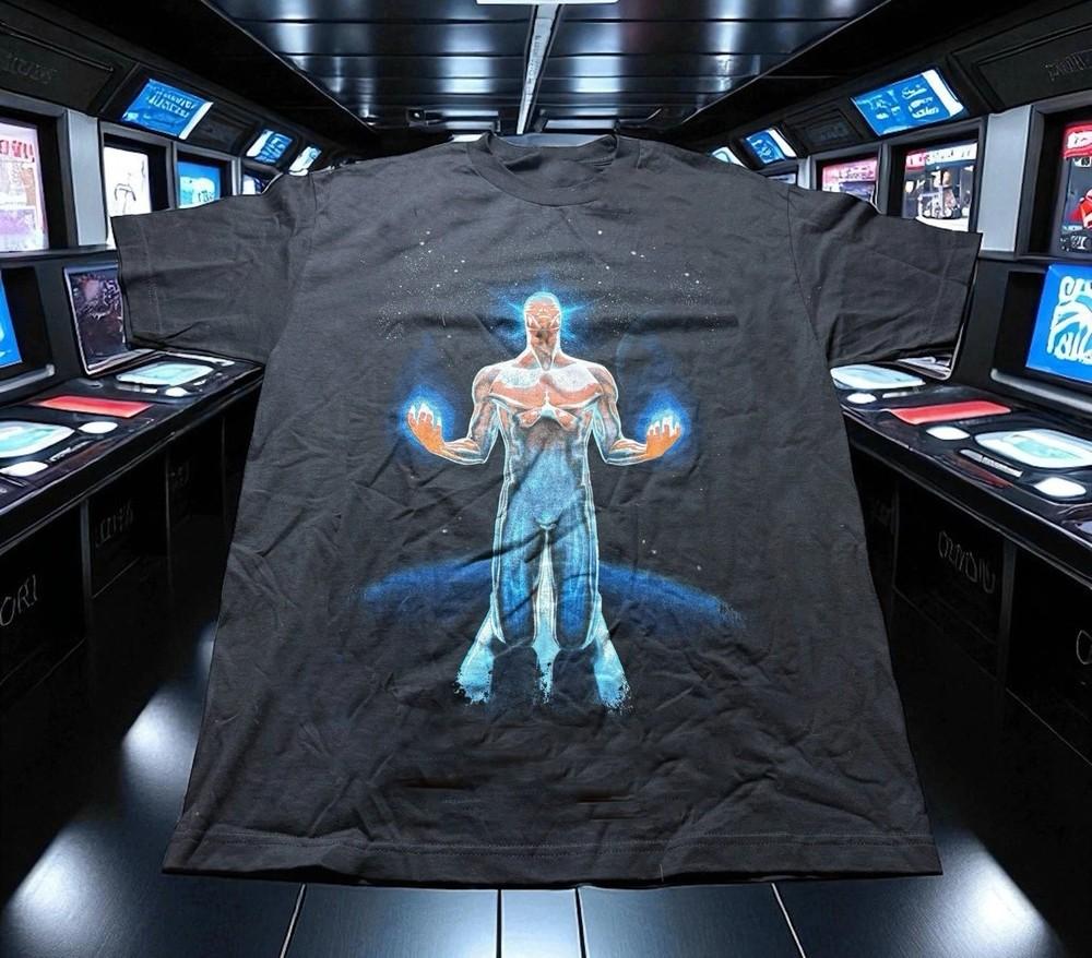 

NEW Marvel Mad Engine Silver Surfer T-Shirt Size S-5XL Reprint Unisex T-Shirt XXXXL