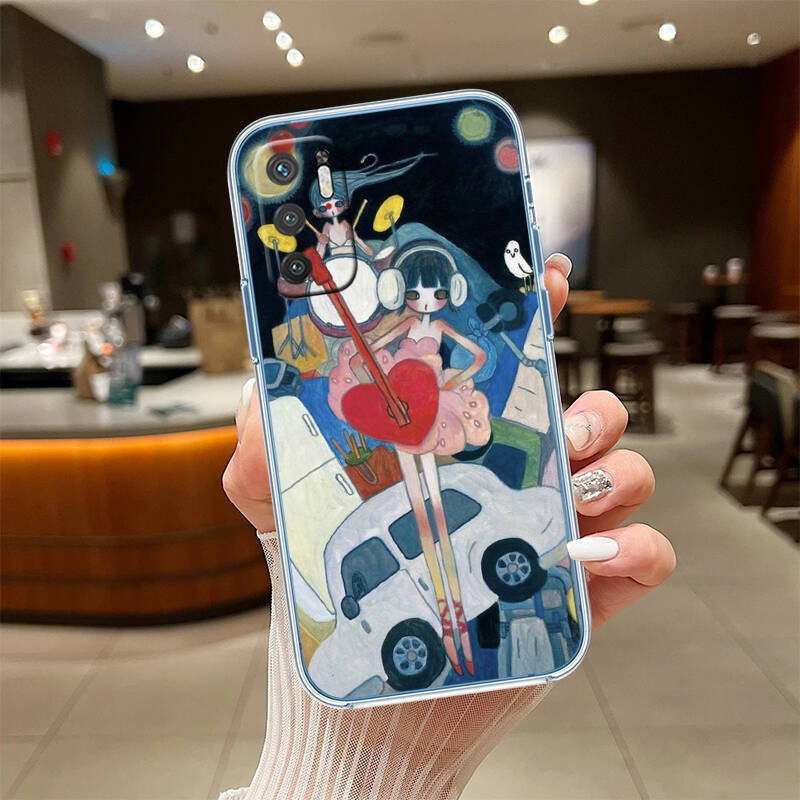Aya Takano Case for Motorola E7 E22 E20 E13 E15 E22S E30 E40 G10 G20 G04 G22 G23 G05 G75 G35 G55 G6 G7 G8 G9 Plus Power Play