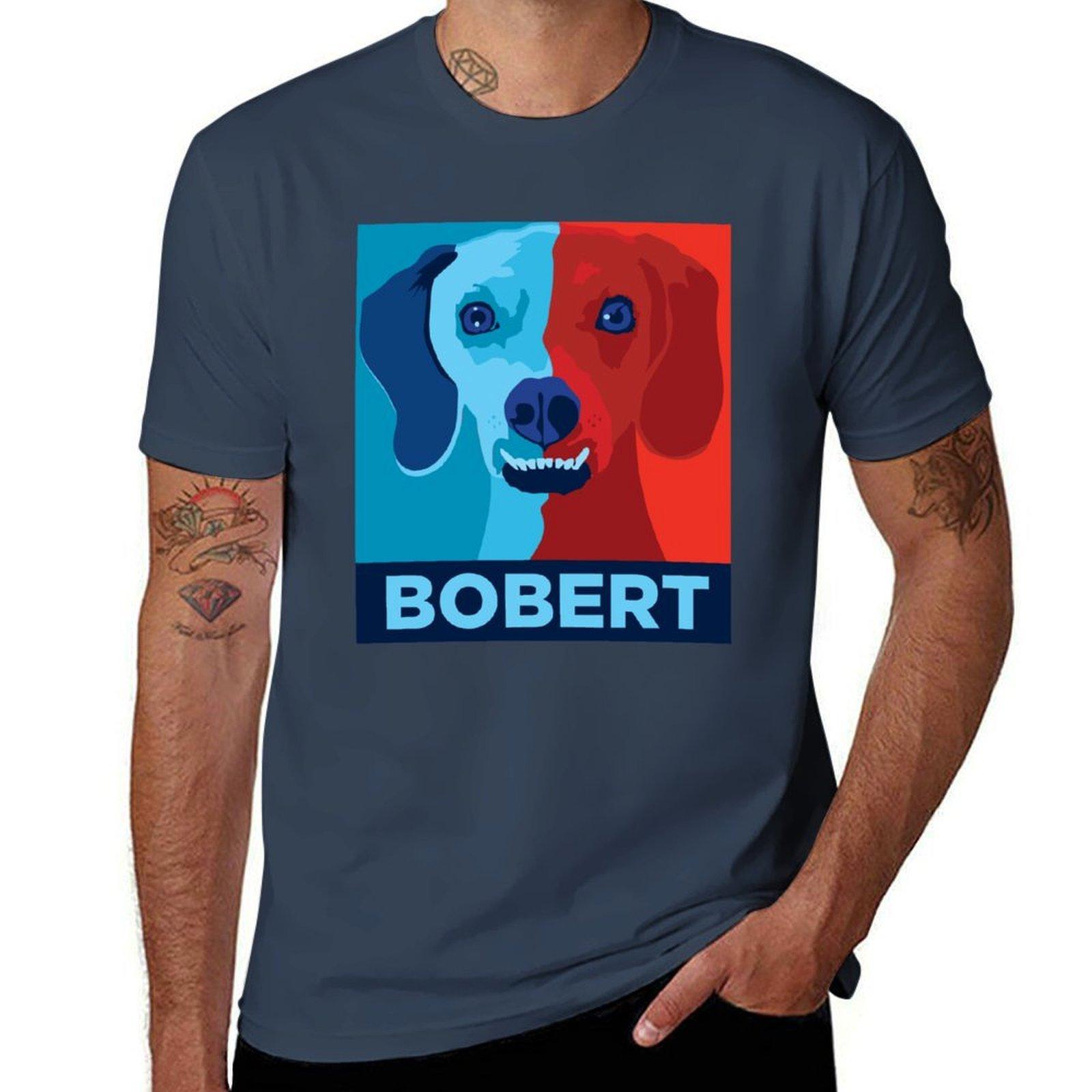 Vote For Bobert Tshirt Basic Breathable Solid Color Tshirt S