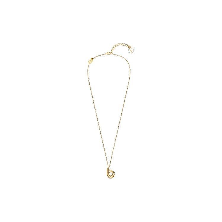 Louis Vuitton Lv & Me Letter B Necklace Unisex necklace Gold M61057