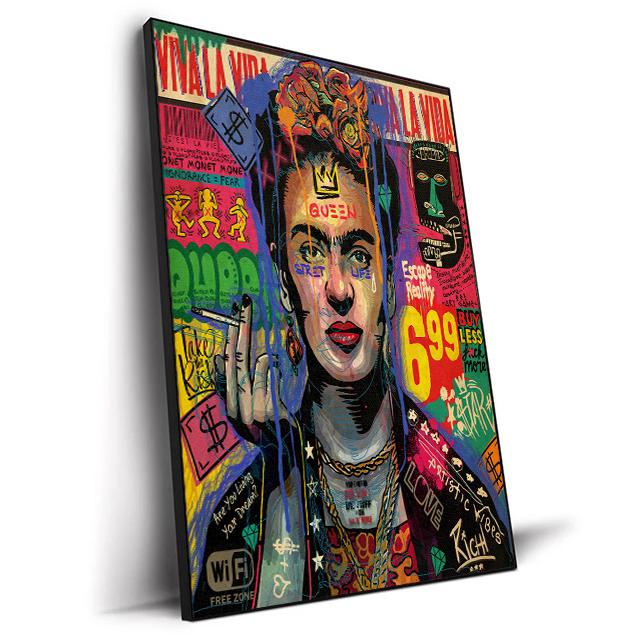 

Поп-арт Портрет Плакат Печать Мона Лиза Уличное Граффити Искусство Холст Картины Винтаж Уличные Настенные Художественные Фотографии Куадрос Домашний Декор 21x30 No Frame