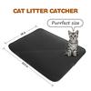 Waterproof Pet Cat Litter Mat EVA Double Layer Cat Litter Pad Anti Splash Cat Litter Mat Clean Pad