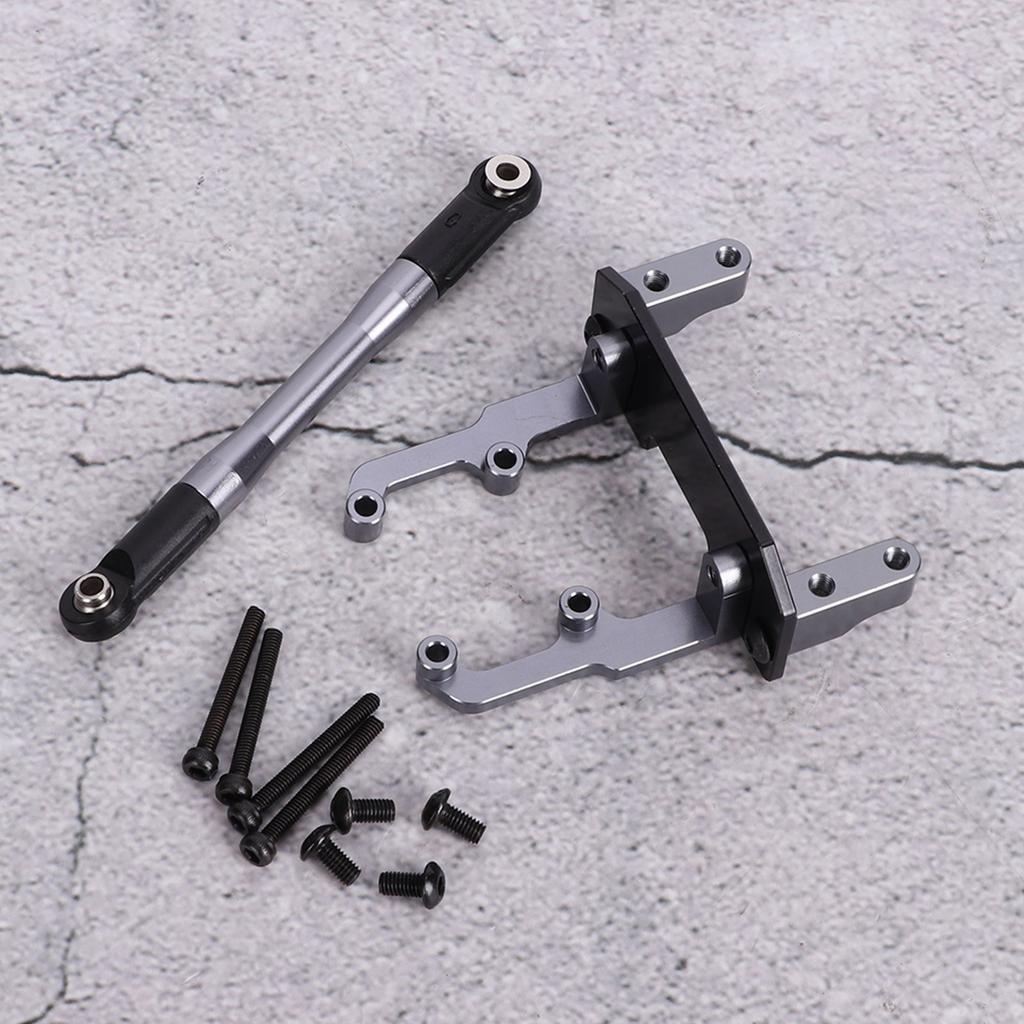 Servo Stand Mount with Steering Link Rod Fit for Axial SCX10 II 90046 1 10 RC Car