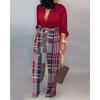 Women's Loose Large Size Jumpsuit 1116 Autumn and Winter High Waist Casual Straight Jumpsuit Europe