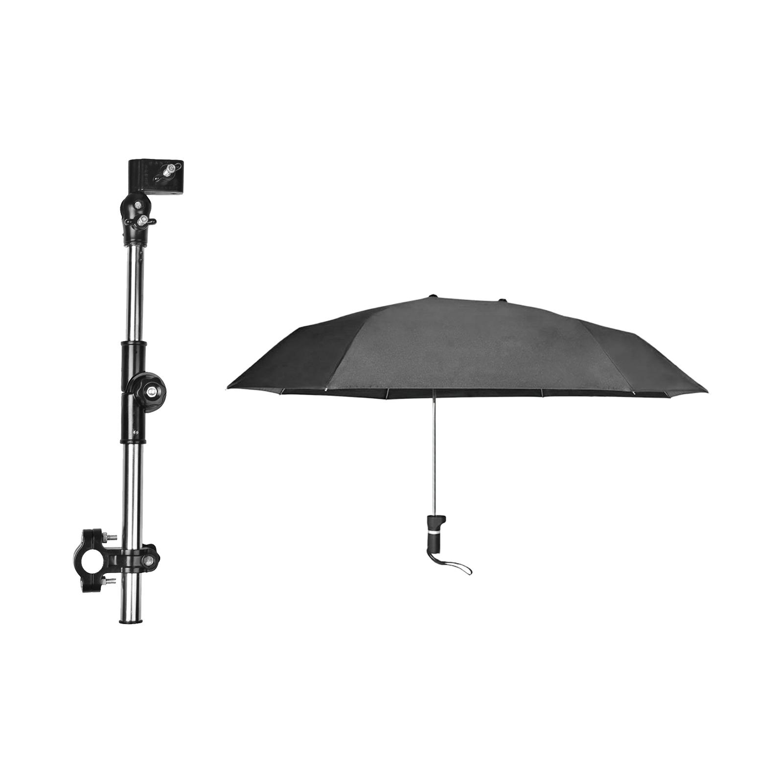 

Chair Umbrella with Clamp Waterproof Sun Protection 360 Degree Adjustable