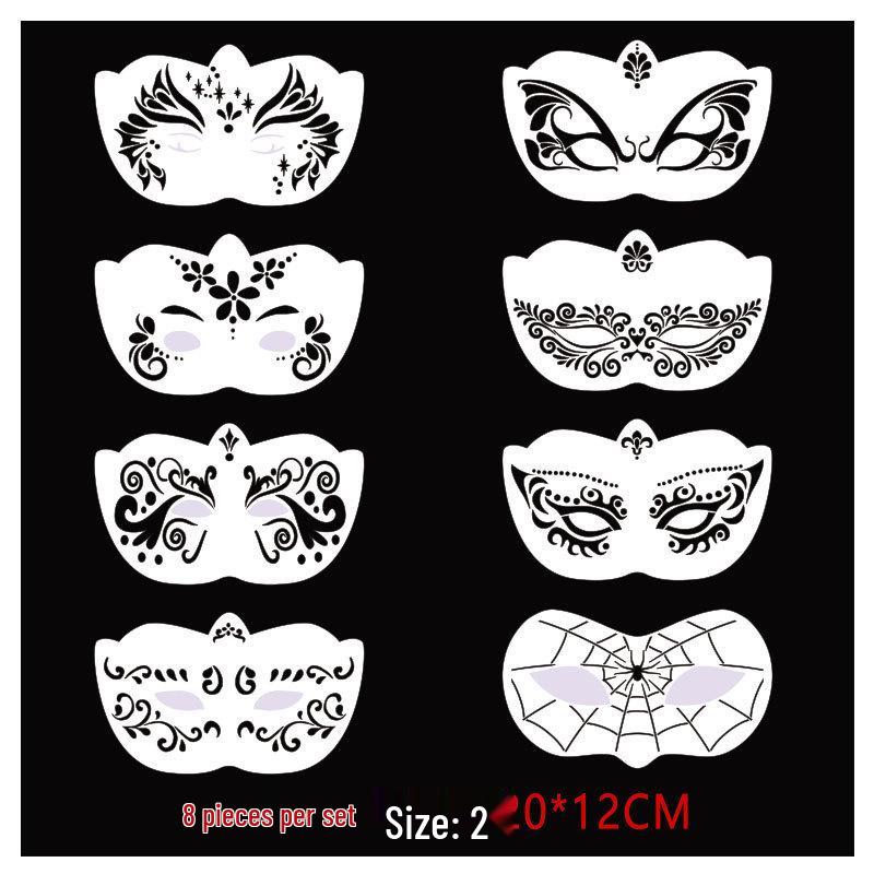 Children s Face Painting & Body Art Stencils - DIY Graffiti Tracing Board