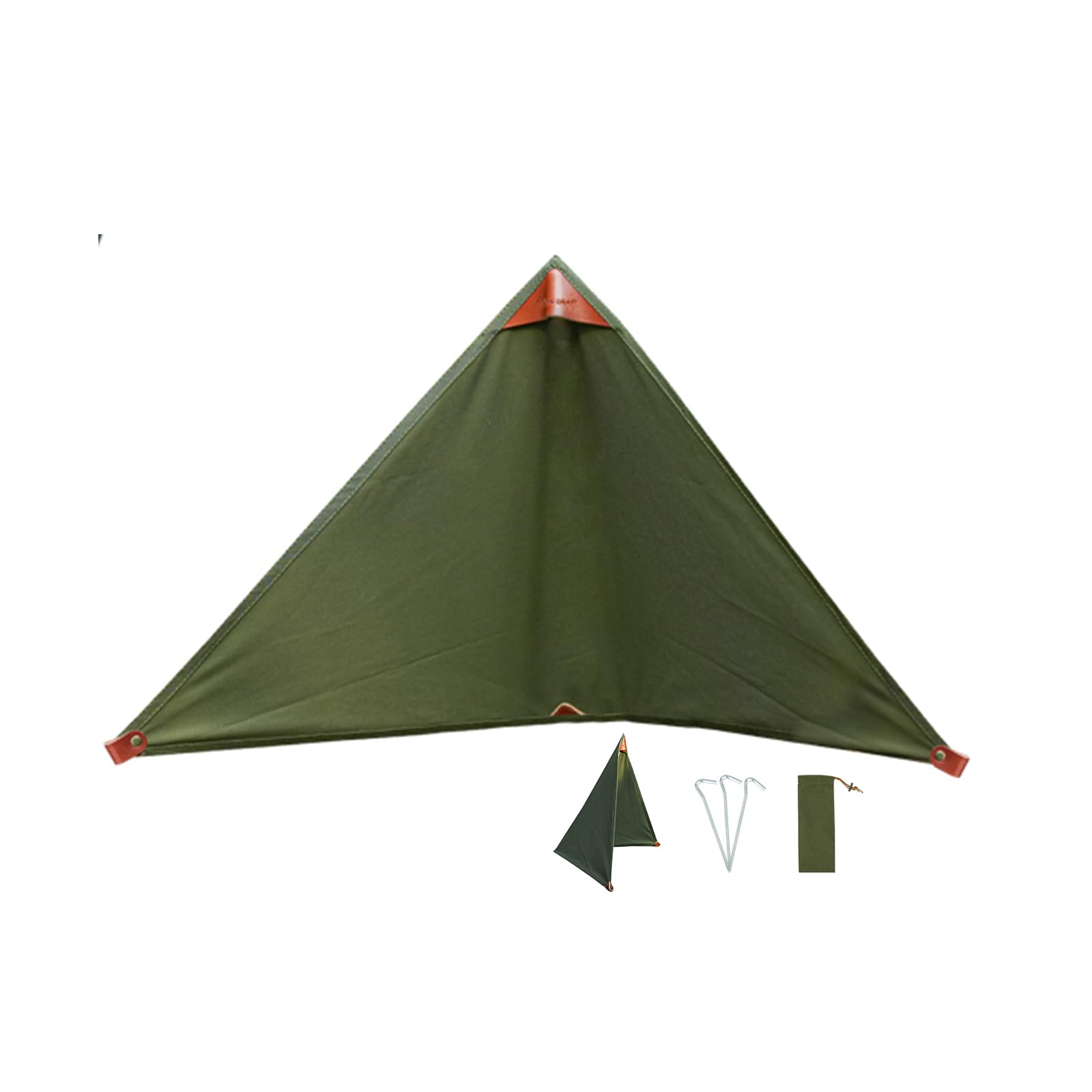 YAJIN CRAFT Windbreak, Campfire Windscreen, Reflector, Lightweight, TC Windscreen, Water-repellent, Mold-resistant, Outdoor/Camping, with Storage Case