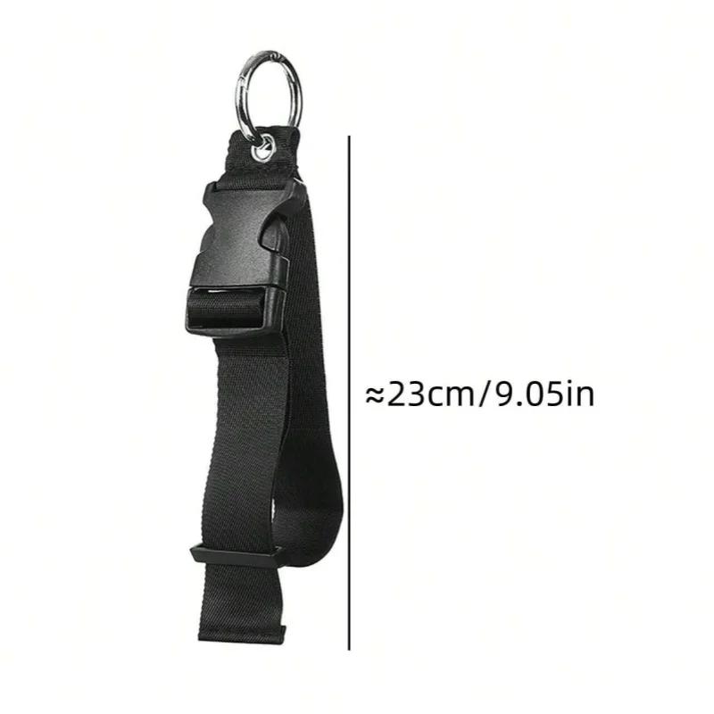 Seyahat Bagajı Sabit Kayış Sırt Çantası Dış Kayış Taşınabilir Kayış Serbest Bırakma Tokasıyla Add-A-Bag Bagaj Kayışı Kemer Ceket Tutucu