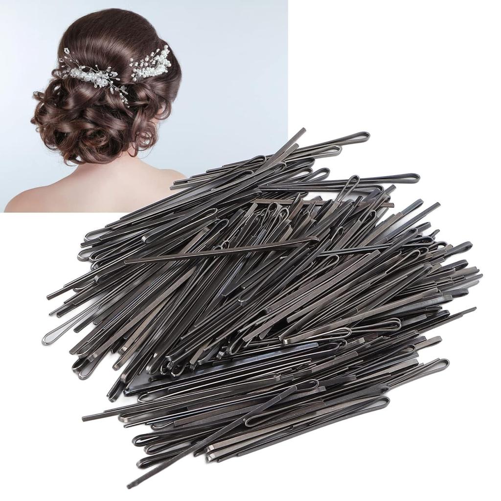 240 pcs Hairpins, Hair Clips Hair Styling Accessories Black Women Girls Hair Flat Hair Clips Bobby Pins Black Thick Hair Bobby Pins Large Long