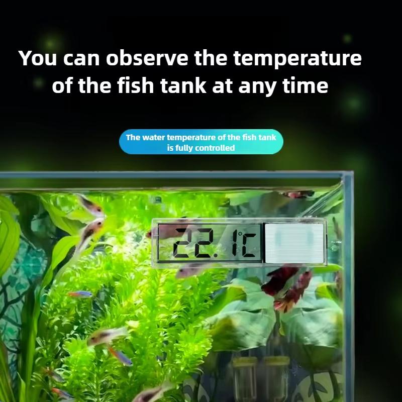 Electronic LCD Digital Aquarium Thermometer Fish Tank Temperature Meter Aquarium Accessories