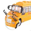 Bus, with Sounds and Lights Pull Back Door Toy Collectable Vehicles Key Bus for Boys
