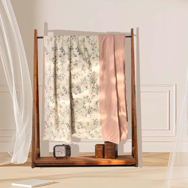 

HEJIAN Jiexian Серия N Летнее одеяло из чистого хлопка и шелка тусса