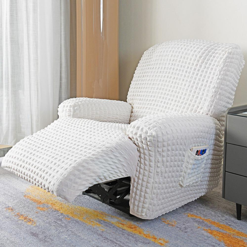 Chivas Electric Recliner Sofa Cover Stretch Full Cover with Massage Function Simple Design