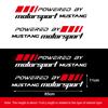2PCS For Ford Focus Fiesta Mondeo Smax Ranger Mustang Kuga Edge ST Fusion Car Body Door Sticker Badge Decor Exterior Accessories