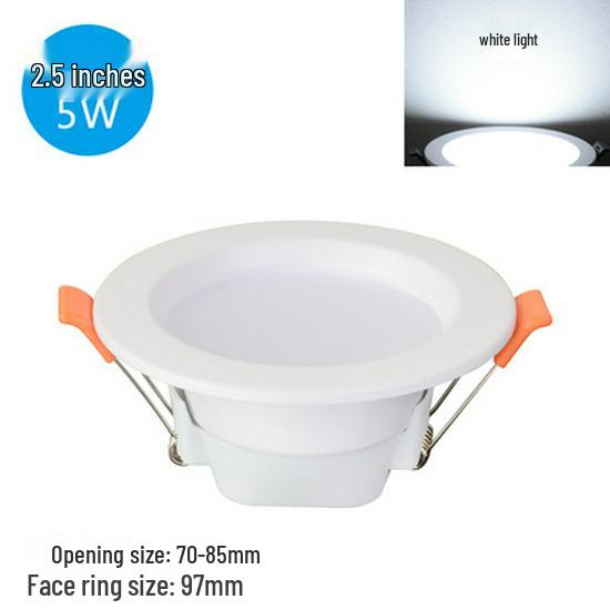

5W Dimmable Ceiling Downlight with 3-Color Settings
