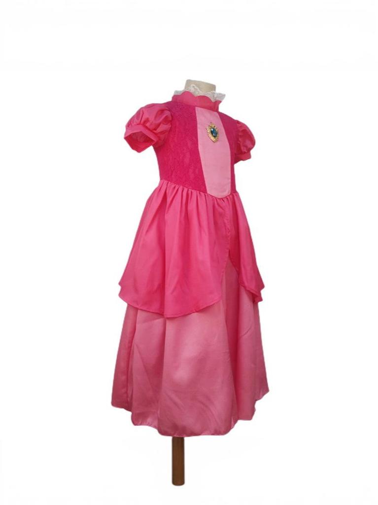 Super Mario Princess Peach Girls' Formal Dress