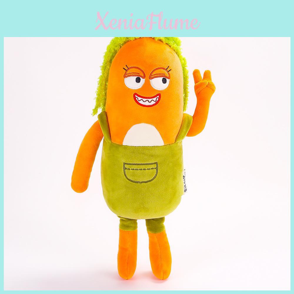 Good Colorful Hair Plush Toy With Clothing For Collectors And Gifts