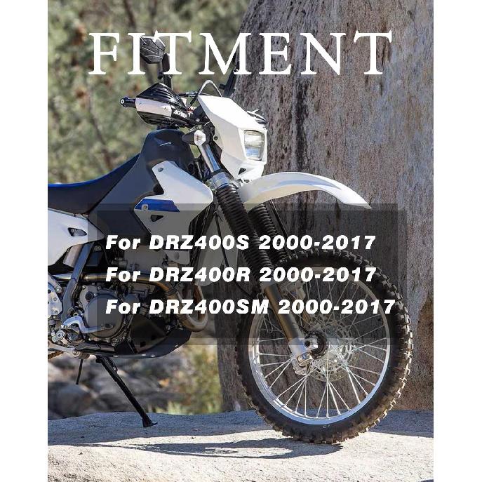 

Motorcycle Real Carbon Fiber Frame Guards Protection For DRZ400S/R/SM 2000-2017 Dirt Bike, BLACK