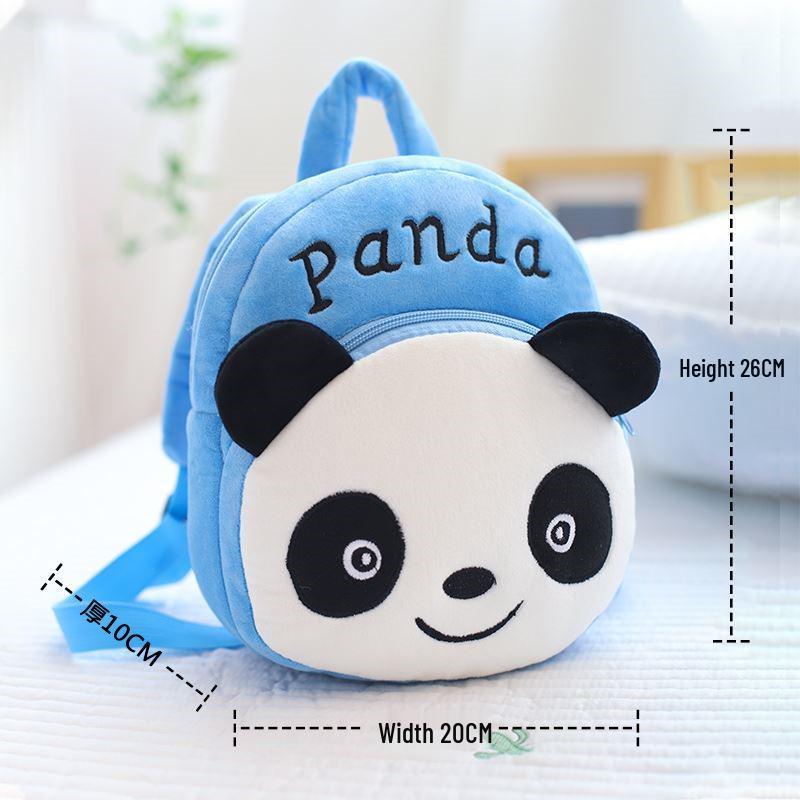 Korean Style Plush Mini Cartoon Backpack for Kids (1-6 Years)