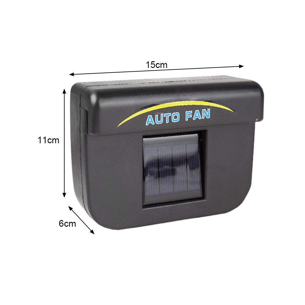 Car Mini Portable Solar Car Cooler Exhaust Fan Sunlight Recharging Exhausts Hot Air Strange Odor Solar Exhaust Fan Auto Interior