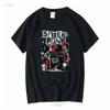 Spider Punk Graphic Print T-shirt