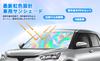 BLUESEATE C Rainbow Reflective Car Sunshade for Mazda KF Series Rainbow Aurora Light Heat UV UV Heatwave Privacy Easy Storage Bag Included CX-5