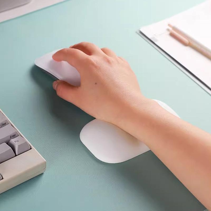 Weiche Silikon Maus Handgelenkauflage Mäuse Handgelenkstütze Heim Büro Computer Gaming Armlehne Handgelenkschutz Schreibtisch Mauspad Ergonomie