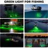 120W/180W High-Power LED Fish Lure Light Portable Underwater Fishing Light 12V Submersible Fishing Finder Accessories