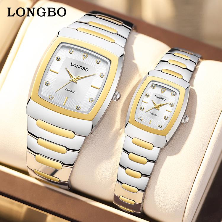 Longbo Quartz Waterdicht Casual Koppelhorloge