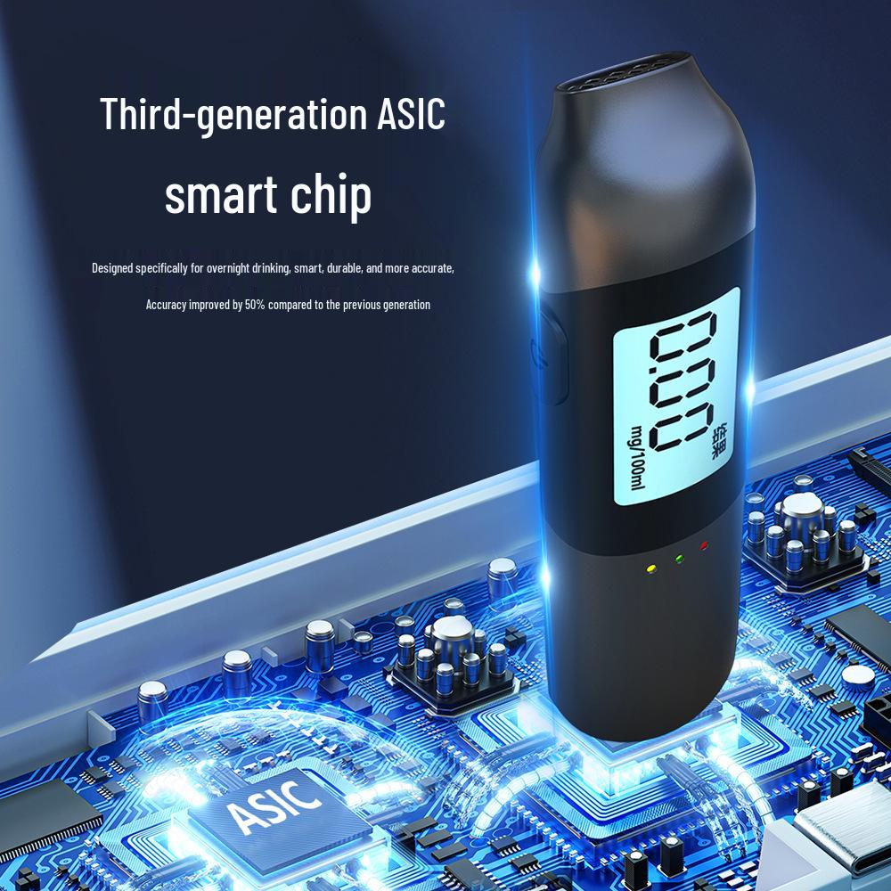 

New Breathalyzer Alcohol Detector English Version