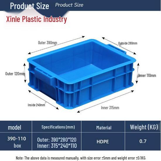 Multi-functional Thickened EU Storage & Delivery Box - Durable PP Plastic