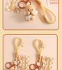 Butter Bear Keychain Ornament – Cute Couple's Backpack & Car Charm