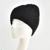 SOMALER Winter Angora Wool Knitted Beanie Hat Soft Warm Winter Twists Pattern Beanie Cable Knit Plain Caps for Women