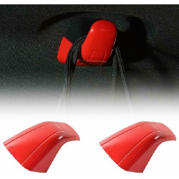 Car Interior Full Decoration Cover Trim Bezels For Dodge Challenger 2015-20 Red