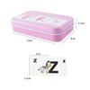 Children's Literacy Cognitive Card Iron Box Early Education Animal Fruit Transportation Matching Card Puzzle Educational Toys