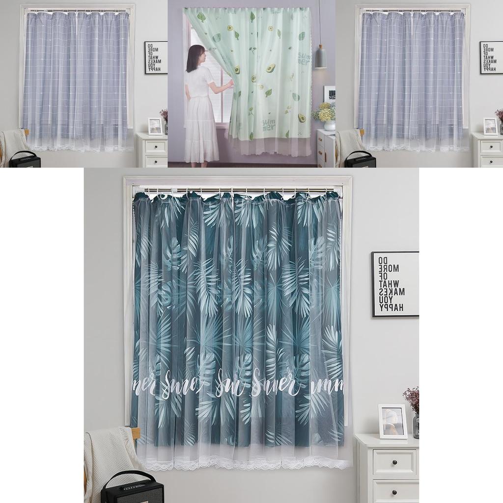 Luxurious Blackout Curtains With Easy Install Velcro Hooks For Modern Home Decoration