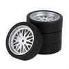 4 Pack RC Drift Tyres 32mm Diameter for 1/18 Scale Car