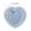 Silicone Quicksand Mold Starry Star Cloud Love Heart Shape Epoxy Resin Casting Tool for Handmade DIY Pendant Craft