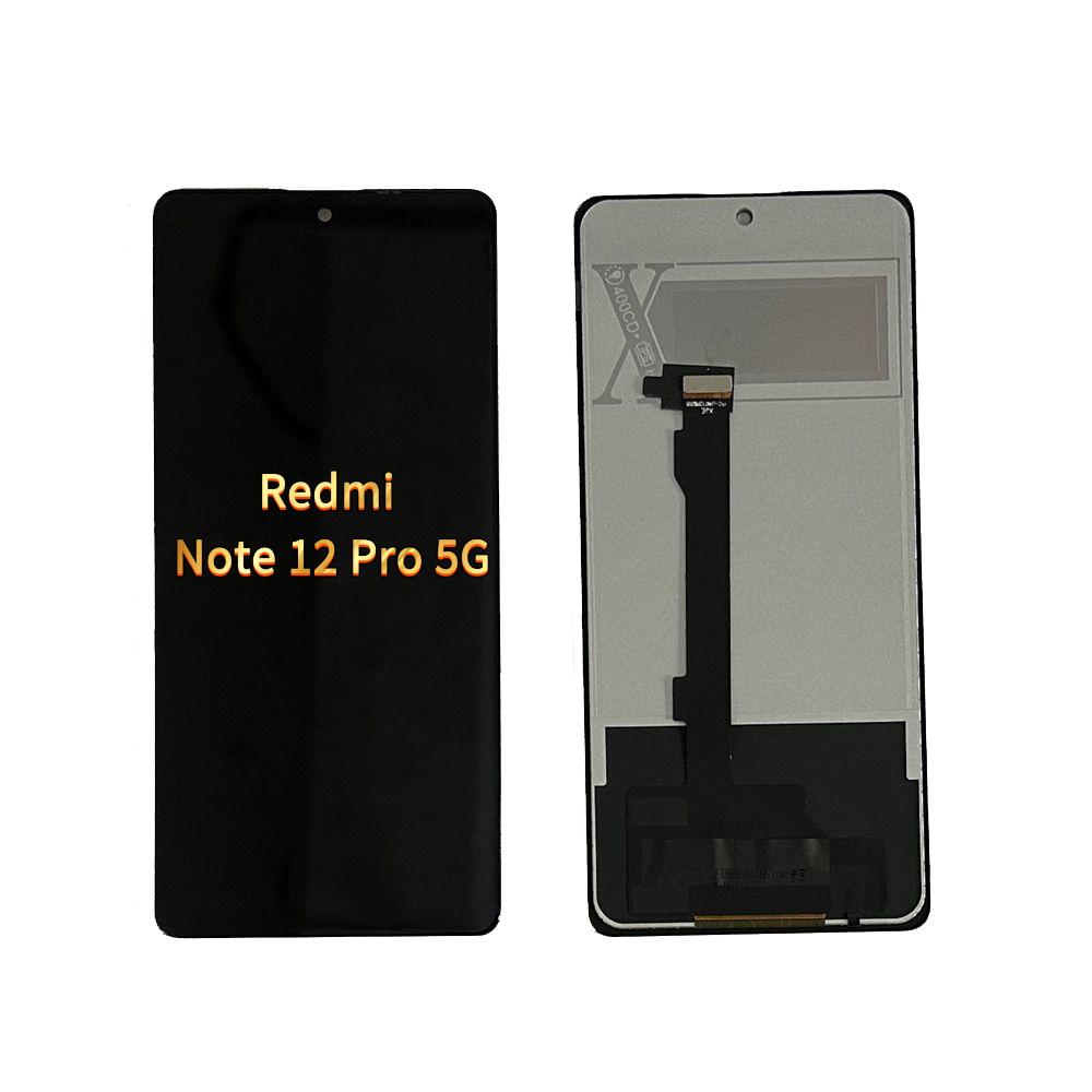 

Полный комплект ЖК-экрана и тачскрина для Redmi Note 12 Pro 5G;черный; + Инструменты