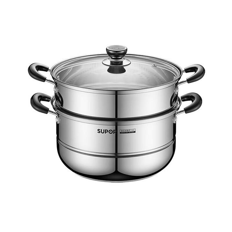 

Supor Stainless Steel Double-Layer Steamer